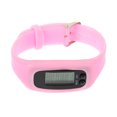 thumbnail image 1 of WRITWAA Kids Pedometer Silicone Pedometer Watch Pink Simple Design 1Pack, 1 of 7