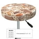 thumbnail image 4 of Balery Woodland Animals in Neutral Tones Fundas de asiento para taburete de bar redondo de tela de terciopelo ajustables que protegen de arañazos y manchas para sillas de 14 a 17 pulgadas.-13 inch, 4 of 7