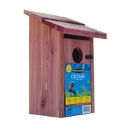 Pennington Red Cedar Bluebird Wild Bird House, 1 Pack