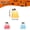 Yellow, variant on Clearance Under $4.96! 1PC Halloween Wooden Ghost Statue, Yellow Cute Decor for Desktop & Shelf, Wood, (One Size, Yellow)