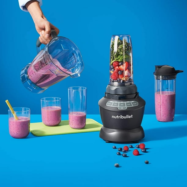 Kit Procesador Licuadora Nutribullet Blender Combo Sin Bpa Reacondicionado Nutribullet RNBF50500 Bodega Aurrera en linea
