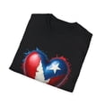 thumbnail image 4 of Puerto Rico Flag Pride  Heart T-Shirt, 4 of 4