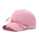 thumbnail image 4 of Gorra de béisbol lavada de moda para hombre y mujer, con protección solar, suave., 4 of 6