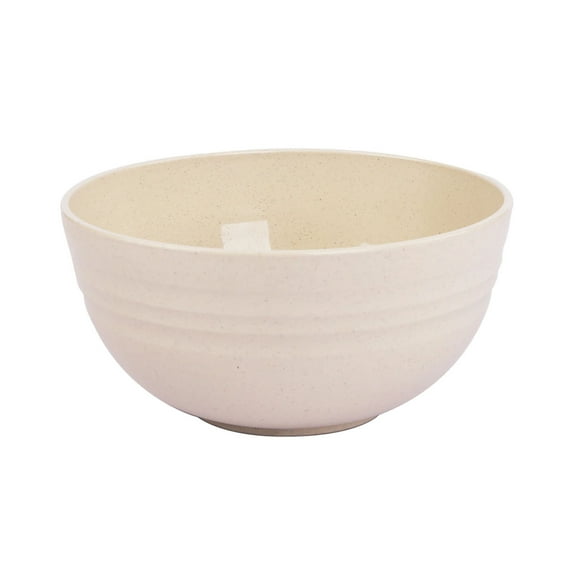 Green Wheat Straw Large Bowl, Microwave & Dishwasher Safe Salad Pasta Bowl, Eco-Friendly, Lightweight, 12X6Cm, Multiple Colors