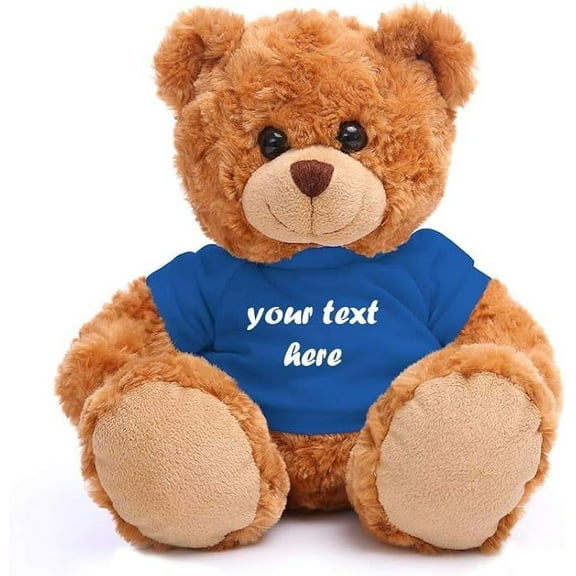 Plushland Teddy Bear 11 Inch, Stuffed Animal Personalized Gift - Great Present for Mothers Day, Valentine Day, Graduation, Birthday,Anniversary, get Well,Christmas