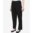 thumbnail image 3 of Alfred Dunner Womens Soft Twill Mid-Rise Regular Fit Straight Leg Casual Pant, 3 of 6