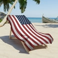 thumbnail image 5 of LACKUST Patriotic Print Beach Towel - Extra Large Quick-Dry for Adults, 75x150cm, 5 of 6