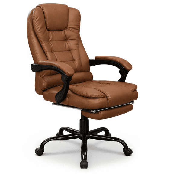 Silla Ejecutiva de Escritorio Oficina Ergonómica Reclinable X-PROSS Cafe 6.49 pulg