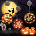 thumbnail image 6 of Deago Halloween String Lights, Round LED Shop Window Hanging Lights Colorful Flashing Lights Horror Funny Hanging Lamp for Halloween Party Decor, 6 of 8