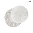 thumbnail image 4 of Fundas para taburete Cateissary 2 piezas suministros para Bar Decoración del hogar Blanco L, 4 of 6