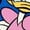 ROYAL BLUE, variant on - Daisy Duck Short Sleeve Graphic T-Shirt