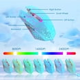 thumbnail image 4 of T3 Wireless Keyboard Mouse Combo,Rainbow Backlit 2.4G Rechargeable 2400DPI 6-Button Optical Mice+Pad, 4 of 8
