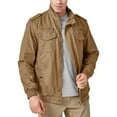 thumbnail image 5 of TACVASEN Mens Comfortable Cotton Jacket Outdoor Hiking Coat Autumn Jackt Khaki 2XL, 5 of 7