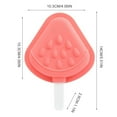 thumbnail image 3 of Coofit Silicone Popsicle Mold Grape Rocket Ice Cream Mold Ice Pop Mold with Stick & Lid, 3 of 10