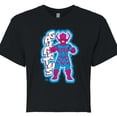 thumbnail image 3 of Marvel - Fantastic Four Galactus - Juniors Cropped Graphic T-Shirt, 3 of 5