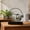 Gray-b, variant on Magnetic Levitating Floating Planter with Rockery (Dark Gray-A) | Levitating Plant Pot with Rockery Base, Futuristic Decor for Home Office Shelf Table, Indoor Botanical Display Stands