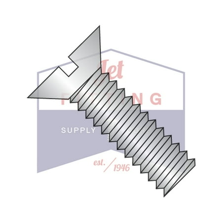 

0-80 x 9/32 Machine Screws | Slotted | Flat Head | 18-8 Stainless Steel (Quantity: 5000)