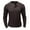 156#Brown, variant on Long Sleeve Henley Shirts for Men Men's Fashion Casual Front Placket Long Sleeve Henley T-Shirts Cotton Shirts Casual Fashion Slim Fit Henley Full Sleeve Tshirts