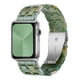 thumbnail image 1 of Adecuado para Apple iWatch 7 correa de resina de cinco cuentas Apple Watch 654321SE pulsera floral glaciar, 1 of 5