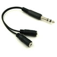 thumbnail image 4 of Hosa YMP-234 Y Cable 1/4 in TRS to Dual 3.5 mm TRSF, 4 of 4