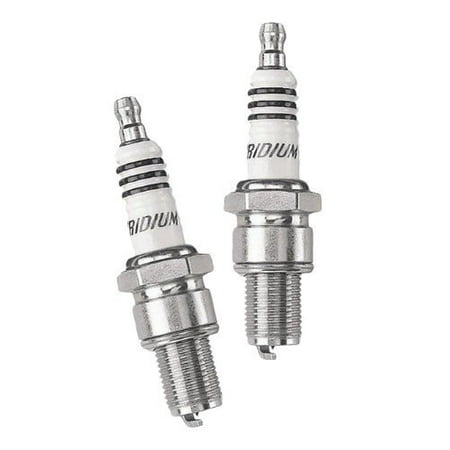 Harley Spark Plugs Iridium IX DCPR7EIX Spark Plugs for 1999-2016 Harley Davidson Twin Cam (Pair), Come pre-gapped By NGK ()