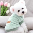 thumbnail image 4 of Pet Sweater; Warm Winter Plush Dog Sweater Knitwear Cat Vest; For Small & Medium Dogs, 4 of 10