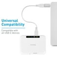 thumbnail image 3 of Macally USB-C to USB A 3.0 Adapter (2-Pack), Converts USB Type-C Input to USB-A for Macbook Pro 2017 / 2016, Macbook 12-Inch, Chromebook Pixel, Samsung S8 S8+, and Other Type-C Devices (UCUAF2), 3 of 9