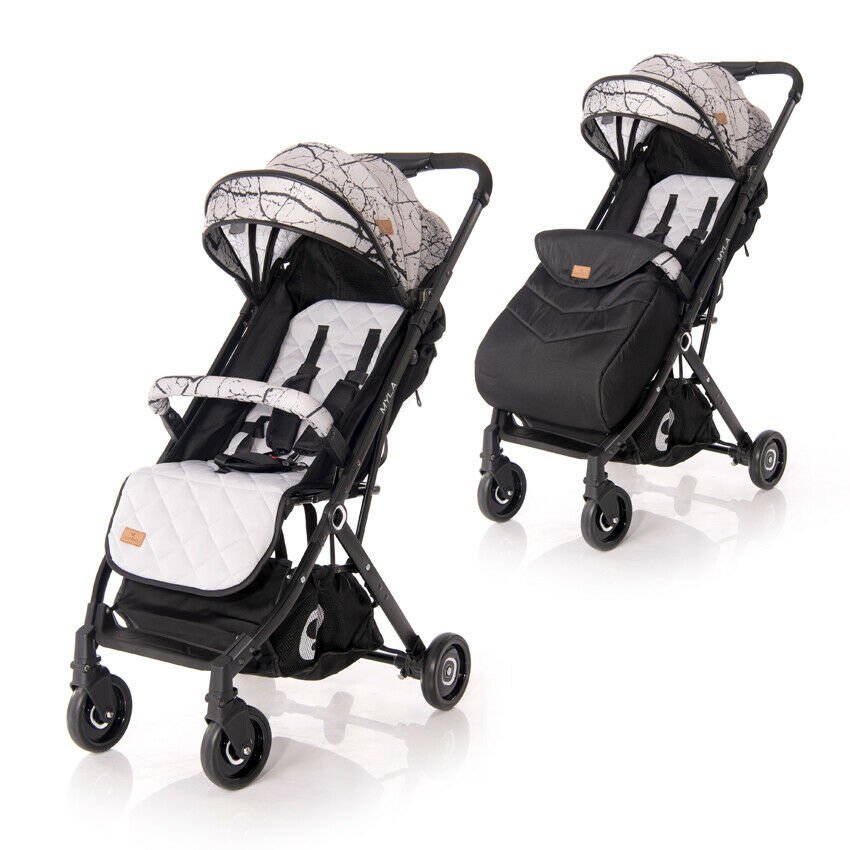 Lorelli Baby Stroller Myla Travel System Stroller Unisex Gray Marble ...