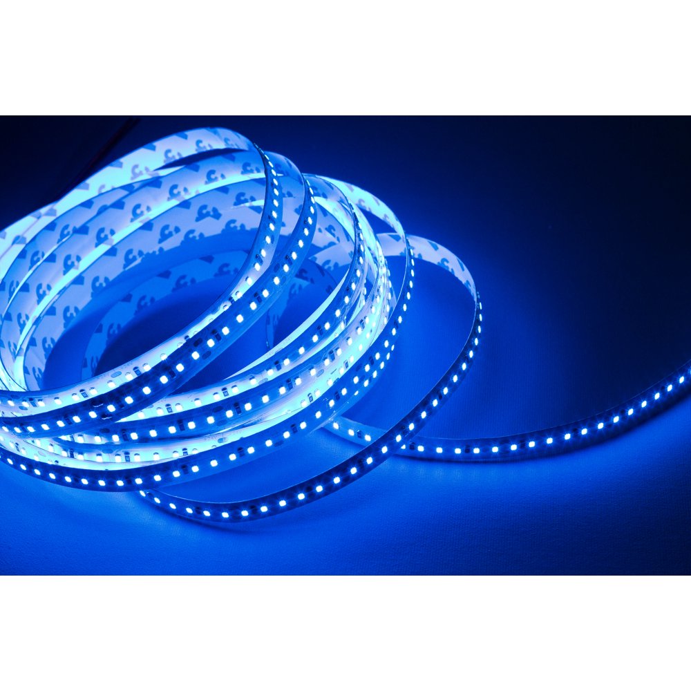 LEDUPDATES HIGH Brightness 2216 LED STRIP Light CRI 90 Blue with UL