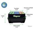 thumbnail image 5 of Viagrow VCLN24 Clone Machine 24 Site Aeroponic Hydroponic System, Single, Black, 5 of 5