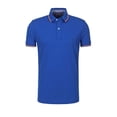 thumbnail image 2 of Polo Tommy Hilfiger con cuello a rayas para hombre, color azul, talla L, 2 of 3