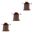 thumbnail image 4 of Advancent Bolsa de forraje PU Mini Mushroom Cosecha Bolsa Llaves Monedas Contenedor Acampar al aire libre Cinturón marrón Type1 NO1, 4 of 6