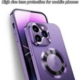 thumbnail image 2 of Double-Sided Magnetic Phone Case with Electroplated Glass for iPhone, Magnetic Tempered Glass Case, 2 of 5