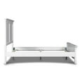 thumbnail image 4 of New Classic Furniture Furniture Tamarack Solid Wood Twin Size Bed in White, 4 of 6