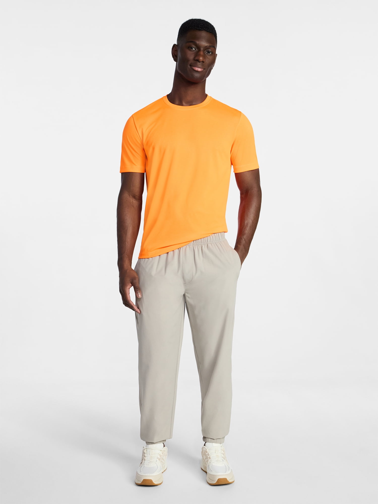 Athletic Works Men's and Big Men's Core Active Tee with Short Sleeves, Sizes XS-4XLT