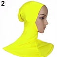 thumbnail image 3 of SPRING PARK 15 Colors Women's Solid Color Muslim Modal Full Cover Hijab Cap Islamic Head Wear Hat Casual Underscarf, 3 of 3