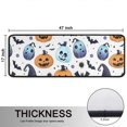 thumbnail image 5 of Kitchen Rugs Sets Of 2,Colorful Pumpkin Halloween Pattern Anti Fatigue Kitchen Mat Rugs Non Slip Washable,Decorative Kitchen Floor Mats for Kitchen,Sink,Laundry,17"x47"+17"x47", 5 of 5