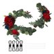 thumbnail image 3 of Juego de 2 Decoraciones florales Sincero para boda forma de rosa, 3 of 10