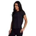 thumbnail image 2 of RBX Active Women's Quick Dry Short Sleeve Workout Top with Mesh Panels, 2 of 5