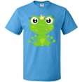 thumbnail image 3 of Inktastic Cute Frog, Green Frog, Frog Princess, Crown T-Shirt, 3 of 5