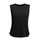 thumbnail image 5 of Tops Casuales sin Mangas para las Mujeres Color Sólido Cuello Redondo Suéter Blusa, las Señoras Tops sin Mangas Y Blusas Suaves Respirables Primavera Verano, 5 of 7