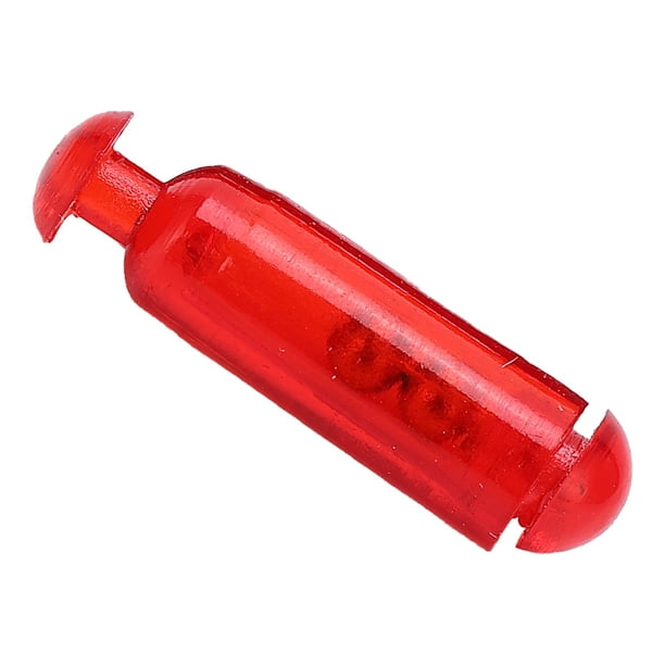 Ymiko Lure Insert Tube Rattles, Simple To Operate Easy To Carry Rattles Shake Vivid Attractive For Fishing Red