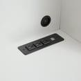 thumbnail image 6 of Aukfa Home Office Computer Desk with Hutch and Charging Station, White, 6 of 9