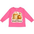 thumbnail image 3 of Inktastic I Love Pancakes Boys or Girls Long Sleeve Toddler T-Shirt, 3 of 5