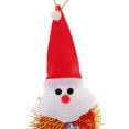 thumbnail image 3 of 1 Pieza de Santa Claus Doll Pendant para Navidad Colgante Oficina Papelería Bricolaje de Puerta rojo, 3 of 9