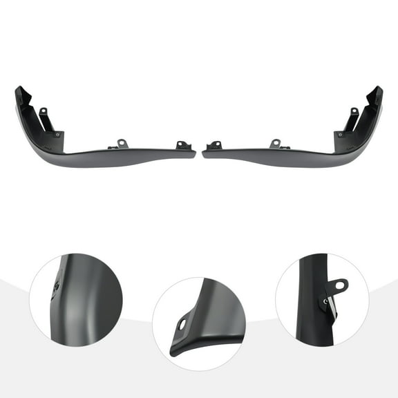 Miumaeov Rear Bumper Spoiler Left & Right Side Bumper Spoiler Replacement For Toyota Tacoma 2005-2013
