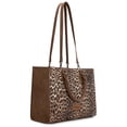 thumbnail image 4 of Wrangler Large Tote Bag for Women, Western Purse Work Shoulder Handbag with Crossbody Strap, Brown, 4 of 6