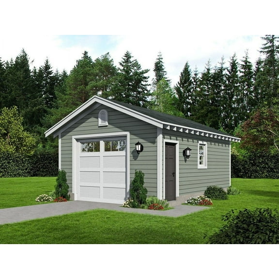 763-363: Garage Traditional 0 Bed, 0 Bath Luxury Home Plan, 0 Sq Ft: Full Blueprints with License to Build by Home Plan Marketplace - Lesuto