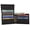 Brown, variant on Men's Leather Bifold ID Card Holder Purse Wallet Billfold Handbag Slim Clutch