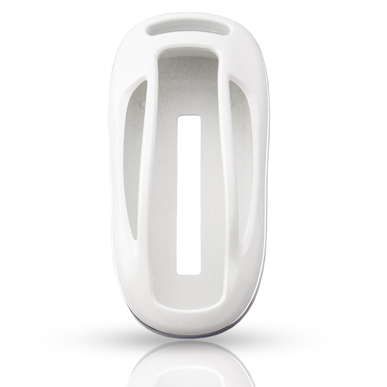 Xotic Tech Glossy White Key Fob Cover Hard Shell Case For